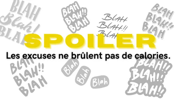 Les pires excuses pour ne pas s'entraîner (et comment les démonter, avec une petite touche WODANDGO) 😎