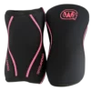 Black and pink knee pads