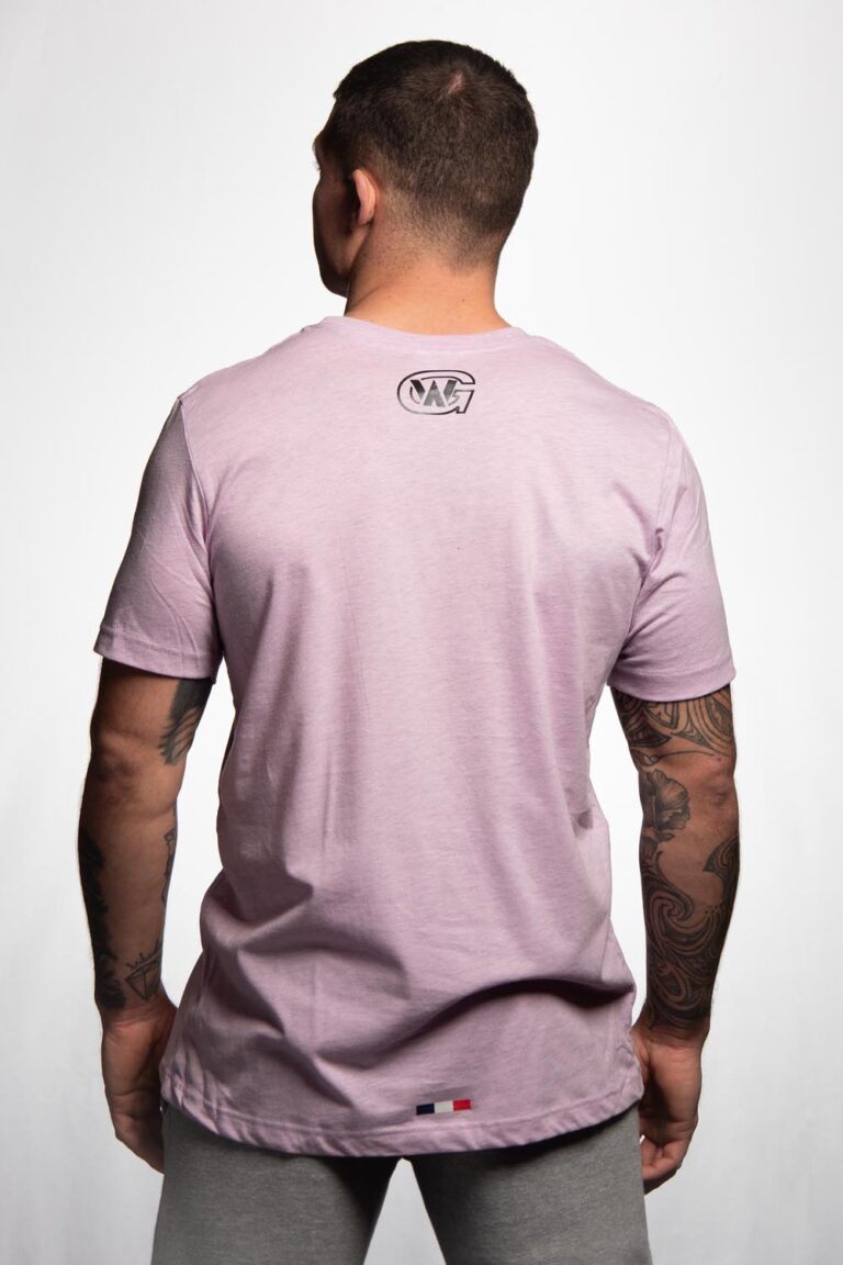 T-Shirt Essential Prism Lilac Homme Dos