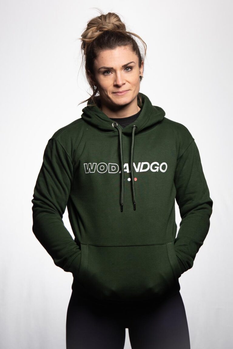 Green Forest Hoodie Woman