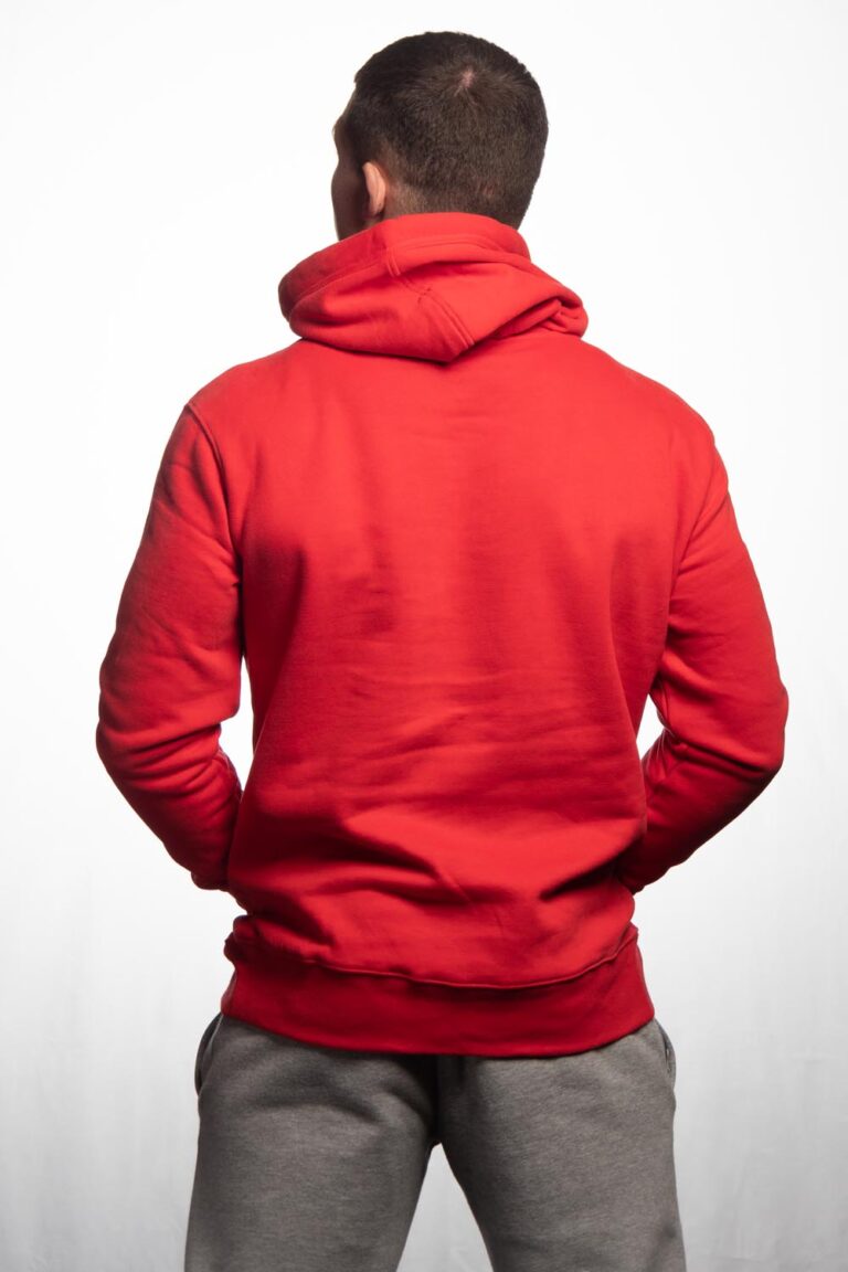 Sweat Capuche Red Homme Dos