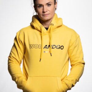 Sweat Capuche Yellow Femme