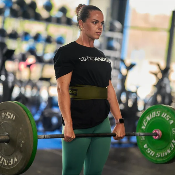 Ceinture De Force En Néoprène EVO Fitness - Double épaisseur Pour Muscu, Squat, Soulevé De Terre